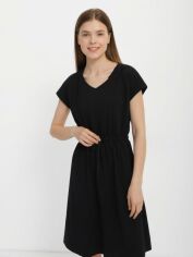 Акція на Сукня-футболка міді жіноча літня Promin 2050-140_201 XS Чорна від Rozetka