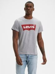 Акція на Футболка Levi's 662199498 L Сіра від Rozetka