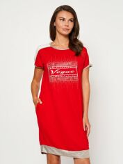 Акция на Сукня-футболка міні літня жіноча Anastasimo 176 XL Червона от Rozetka