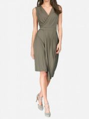 Акція на Сукня міді осіння жіноча English dress Vivance GN1008 34 Хакі від Rozetka