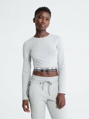 Акція на Спортивний лонгслів жіночий Calvin Klein 822529599 XL Сірий від Rozetka
