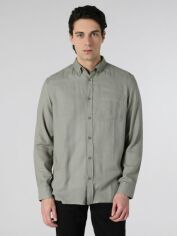 Акція на Сорочка бавовняна чоловіча Colin's CL1062133KHA 2XL Khaki від Rozetka
