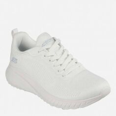 Акція на Жіночі кросівки для залу Skechers 117209-OFWT 40 (10US) 27 см Білі від Rozetka