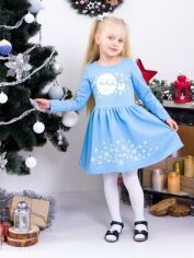 Акция на Дитяче плаття для дівчинки Носи своє 6117-1 92 см Блакитне (p-7472-61709) от Rozetka