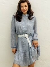 Акція на Сукня коротка літня жіноча Seventeen 2061.5365 L-XL Блакитна від Rozetka