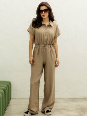 Акція на Комбінезон жіночий Seventeen 2059.5376 2XL-3XL Бежевий від Rozetka