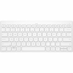 Акція на Клавиатура HP 350 Compact Multi-Device BT white (692T0AA) від MOYO