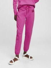 Акция на Спортивні штани на флісі жіночі GAP 21516508 XL Рожеві от Rozetka