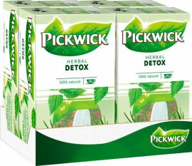 Акція на Упаковка чаю трав'яного Pickwick Herbal Detox 4 шт х 20 пакетиків від Rozetka