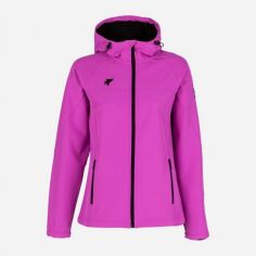 Акция на Куртка демісезонна з капюшоном жіноча Joma Explorer 901507.030 M Рожева от Rozetka