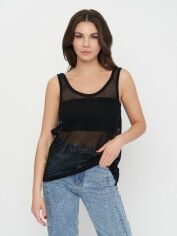 Акція на Майка Moss Copenhagen XAZ271160BNNR XS Чорна від Rozetka