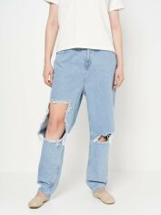 Акція на Джинси Boyfriend жіночі Asos XAZ373796LNTB 28-32 Блакитні від Rozetka