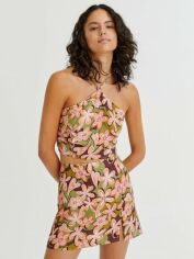 Акція на Топ жіночий Pull & Bear XAZ373855JQFE S Корчиневий від Rozetka