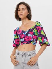Акція на Топ жіночий Bershka XAZ303175QKUL M Чорний від Rozetka