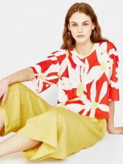 Акція на Топ жіночий Bershka XAZ355633FPOU XS Білий з червоним від Rozetka