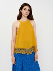 Акція на Топ жіночий Glamorous XAZ241646TKJW 46 Гірчичний від Rozetka
