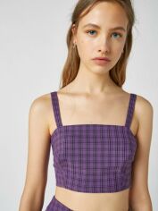 Акція на Топ жіночий Pull & Bear XAZ379142ASXJ S Фіолетовий від Rozetka