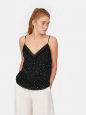 Акція на Топ жіночий Stradivarius XAZ232278YANZ S Чорний від Rozetka