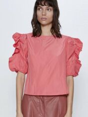 Акція на Топ жіночий Zara XAZ265136SCOZ XS Рожевий від Rozetka