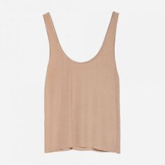 Акція на Топ жіночий Zara XAZ281402FVFF S Бежевий від Rozetka
