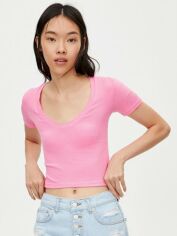 Акція на Топ жіночий Pull & Bear XAZ278285BRJS L Рожевий від Rozetka