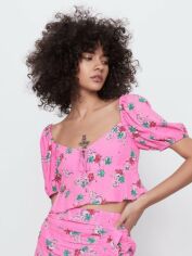 Акція на Топ жіночий Zara XAZ264896BWEF M Рожевий від Rozetka