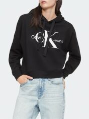 Акция на Худі жіноче Calvin Klein 467186600 XL Чорне от Rozetka