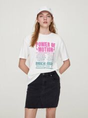 Акція на Футболка Pull & Bear XAZ373577BWFK S Біла від Rozetka