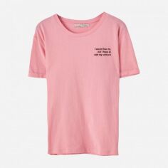 Акція на Футболка Pull & Bear XAZ372813JLPF XS Рожева від Rozetka