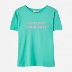 Акція на Футболка Pull & Bear XAZ372788HXPE L М'ятна від Rozetka