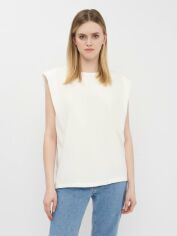 Акція на Футболка VILA Clothes XAZ311406AANJ L Молочна від Rozetka