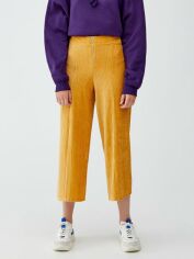 Акція на Штани жіночі Pull & Bear XAZ238540VRAC L Жовті від Rozetka