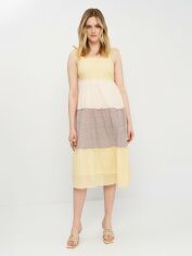 Акція на Сарафан жіночий Vero Moda XAZ312691MLFJ L Біло-бірюзовий від Rozetka