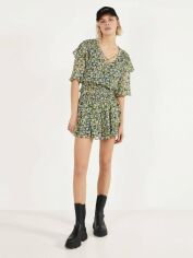 Акція на Спідниця міні літня жіноча Bershka XAZ262880VZKN S Різнокольорова від Rozetka