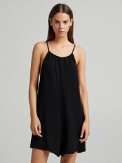 Акція на Комбінезон жіночий Bershka XAZ355178BYIN XS Чорний від Rozetka