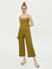 Акція на Комбінезон жіночий Pull & Bear XAZ378979REMN XS Оливковий від Rozetka