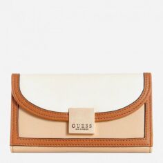 Акция на Гаманець Guess 32307273 Бежевий от Rozetka