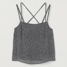 Акція на Топ жіночий H&M XAZ331479OKVT 42 Чорний від Rozetka