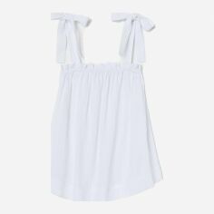 Акція на Топ жіночий H&M XAZ246800AGLW S Білий від Rozetka