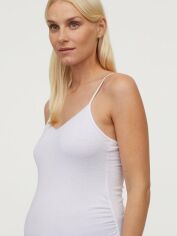 Акція на Топ жіночий H&M XAZ324162JUUD M Білий від Rozetka