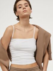 Акція на Топ жіночий H&M XAZ272946XEAY L Білий від Rozetka
