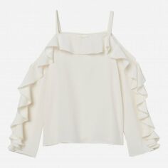 Акція на Топ жіночий H&M XAZ138036MGVO 44 Молочний від Rozetka