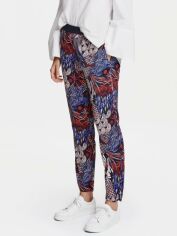 Акція на Штани жіночі H&M XAZ041859YHLE 34 Темно-сині з чорним та різнокольоровим від Rozetka
