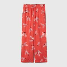 Акція на Штани жіночі H&M XAZ137919DCZO 32 Коралові з білим від Rozetka