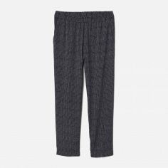 Акція на Штани жіночі H&M XAZ115152OBVW 40 Чорні з білим від Rozetka