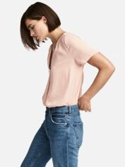 Акція на Блузка жіноча H&M XAZ127229LXWB 38 Світло-рожева від Rozetka