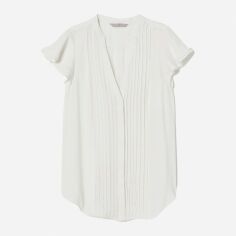 Акція на Блузка жіноча H&M XAZ216425OMAS 38 Біла від Rozetka