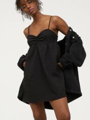 Акція на Сарафан жіночий H&M XAZ332766DHNO 40 Чорний від Rozetka
