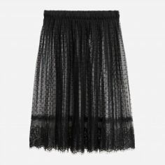 Акція на Спідниця H&M XAZ071668FXEM 38 Чорна від Rozetka