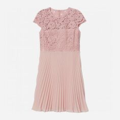 Акція на Плаття коротке літнє жіноче H&M XAZ179306VATK 38 Рожеве від Rozetka